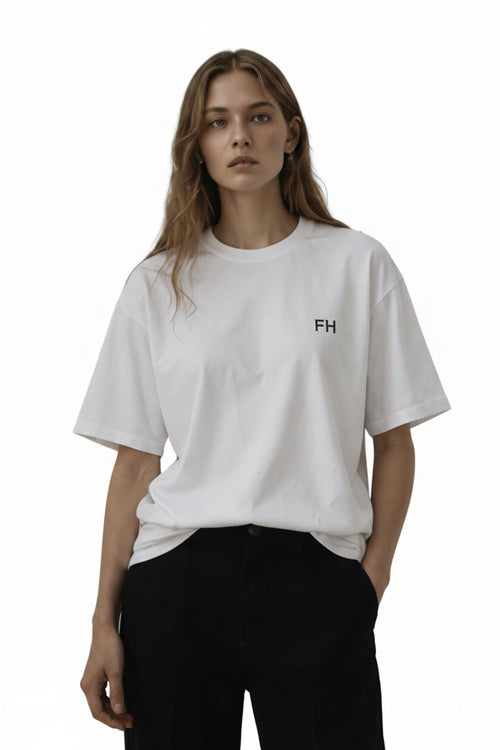 FH White Tee